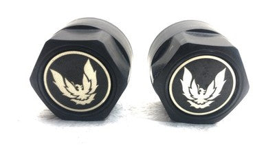 83-84 Pontiac Firebird Pair Of Center Caps 3-1/4" Diameter 2-7/8" Tall Factory