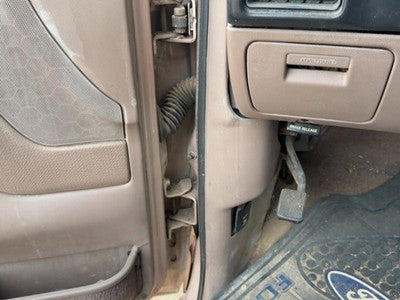 1997 Ford F250 Driver Left Lower Kick Trim Panel Oem Brown Rk