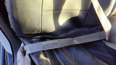 01-02 Suburban Passenger Right Front Seat Belt Retractor Shoulder 922 Light Gray