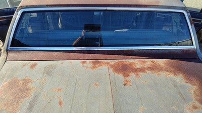 1980-1984 Deville Sedan Rear Panel Between Trunk And Back Glass Oem
