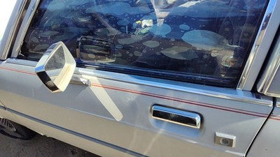 85 Grand Marquis Driver Left Front Upper Chrome Moulding From Door Oem Trim