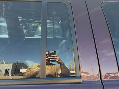 04-09 Dodge Durango Driver Left Rear Vent Window Back Door Glass With Frame Oem