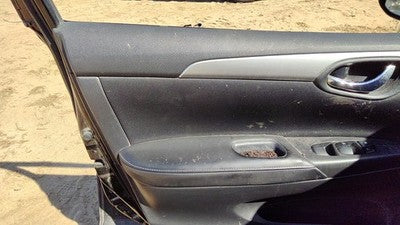 16-19 Sentra Driver Left Front Door Trim Panel With Master Switch Charcoal G