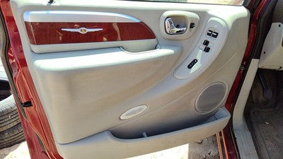 06-07 Town Country Driver Left Front Door Trim Panel With Master Switch Khaki J1
