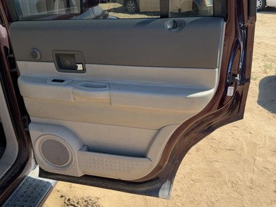 04-05 Durango Passenger Right Rear Door Trim Panel With Switches Back Gray Hjj1