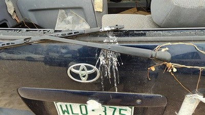 98-03 Toyota Sienna Back Glass Wiper Arm Oem Rear Window Blade Liftgate Hatch