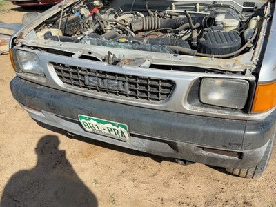 1991-1992 Isuzu Pup Front Grille Assembly Oem Silver 8970138575