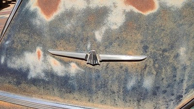 1964 Ford Thunderbird Coupe Passenger Right Side Emblem Badge Oem