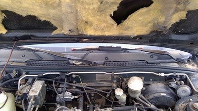 1991 Mitsubishi Galant Vr-4 Windshield Wiper Cowl Vent Trim Panel Oem Grille