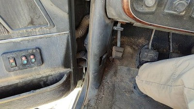 1989 F250 Pickup Driver Left Lower Kick Trim Panel Oem Gray