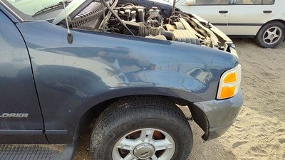 2002-2005 Ford Explorer Passenger Right Front Fender Oem Blue Ld 3L2z16005aa
