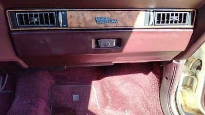 1989 Buick Century Glove Box Assembly Complete Door With Latch Oem Red
