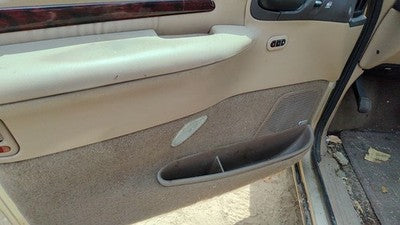 00 Town & Country Driver Left Front Door Trim Panel With Master Switch Tan