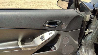 06-09 G6 Gxp Coupe Driver Left Front Inside Door Trim Panel Master Switch Ebony