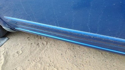 2008-2014 Dodge Avenger Driver Left Front Moulding From Door Trim Strip Blue Pbd