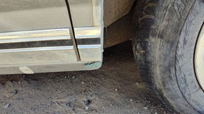 1985 Mercury Grand Marquis Driver Left Rear Moulding On Quarter Panel Oem