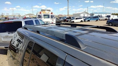 2005 Ford Explorer Luggage Rack Cross Bars Only Oem Roof