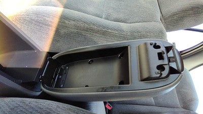 00-02 Oldsmobile Intrigue Center Console Lid Only Arm Rest Fold Down Gray 14B