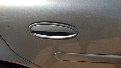 03-08 Grand Prix Passenger Right Rear Outside Door Handle Oem Back Silver 12U