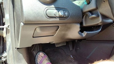 09-10 G6 Gxp Coupe Lower Dash Under Column Knee Bolster Trim Panel Ebony 193