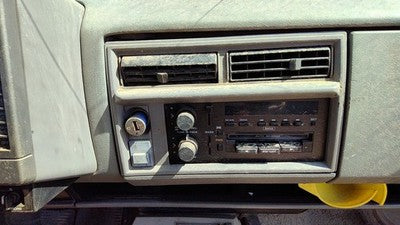 1986-1994 S10 Blazer Trim Bezel Around Radio Surround Dash Panel Oem Gray