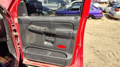 2003-05 Dodge Ram 1500 Passenger Right Front Door Trim Panel With Switches Black