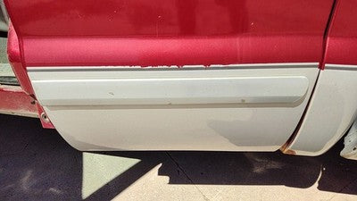 2001-03 F250 Super Duty Driver Left Rear Moulding From Door Oem Back Trim Strip