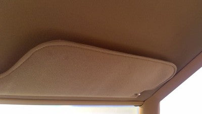 1985 Olds 88 Passenger Right Sun Visor Oem Tan