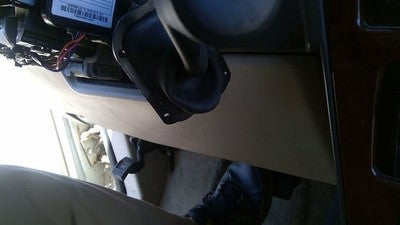 02-07 Buick Rendezvous Lower Dash Under Column Knee Bolster Trim Panel Tan 592