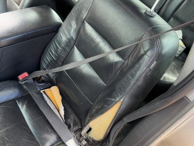 06-07 Fivehundred Driver Left Front Seat Belt Retractor Oem Shoulder Black Hw