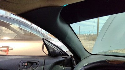 2004 Mitsubishi Eclipse Driver Left A Pillar Trim Windshield Post Panel Black
