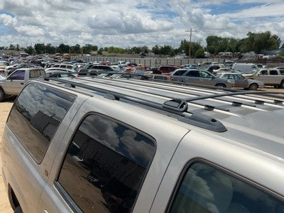 2001 Chevy Suburban Luggage Rack Cross Bars Only Oem Roof