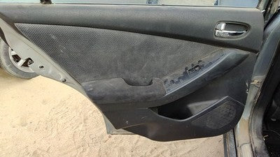07-09 Altima Driver Left Rear Door Trim Panel With Switches Back Charcoal G