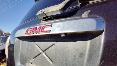 2009 Gmc Acadia License Plate Trim Surround Panel Oem Tail Trunk Finish