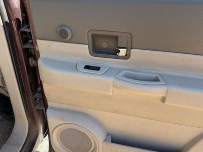 04-05 Durango Passenger Right Rear Door Trim Panel With Switches Back Gray Hjj1