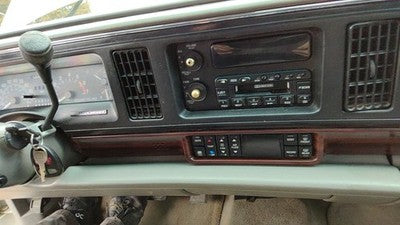 96-99 Buick Lesabre Trim Bezel Around Speedometer Dash Surround Panel Grey 17C