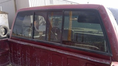 1988-2000 Gmc Sierra 2500 Sliding Back Glass Rear Window Oem 12340485