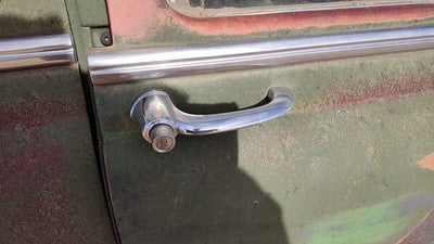 1953 Chevy Bel Air 150 Sedan Passenger Right Front Outside Door Handle Oem
