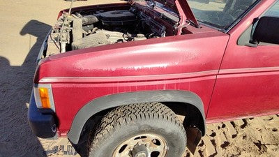 1986-1997 Nissan Hardbody Driver Left Front Fender Oem Red 4X4 6311394G31