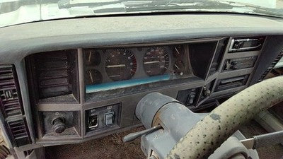 1991-1996 Jeep Cherokee Trim Bezel Around Speedometer Dash Surround Panel Gray