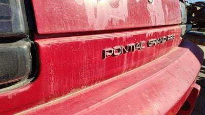 1988-1996 Grand Prix Rear Tail Panel Oem Trim Moulding Strip Red 2 Door 10102989