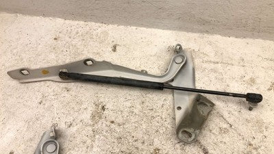 10-18 Dodge Ram 4500 Pair Of Hood Hinges Right Left Set Assembly Oem White Pw7