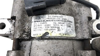 2005-2006 Mazda Tribute Ac Compressor Air Conditioner Pump Assembly Oem 2.3L