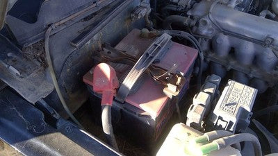 1996 Geo Tracker Complete Battery Box Mount Tray With Hold Down Oem 1.6l