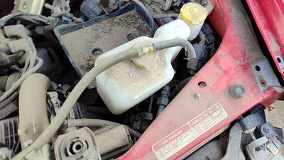 1995 Ford Aspire Coolant Reservoir Radiator Overflow Tank Bottle Oem