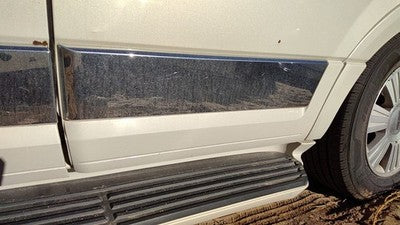 07-14 Navigator Driver Left Rear Moulding From Door Back Trim Pv White Chocolate