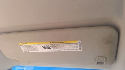 2007-2013 Gmc Sierra 1500 Driver Left Sun Visor Oem Gray 88b 15949692