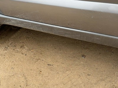 05-09 Legacy Outback Driver Lower Rocker Panel Moulding Side Skirt Silver Slq