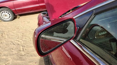 06-08 Lucerne Driver Left Side Mirror Door Mounted Crimson 86U Memory Signal