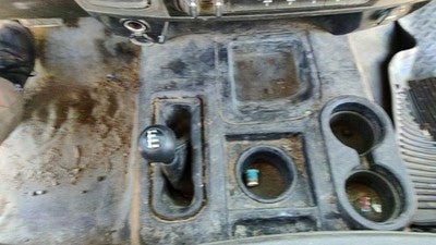 16 Dodge Ram 4500 Center Floor Console Oem 4X4 Shifter Tray Cup Holders Repaired